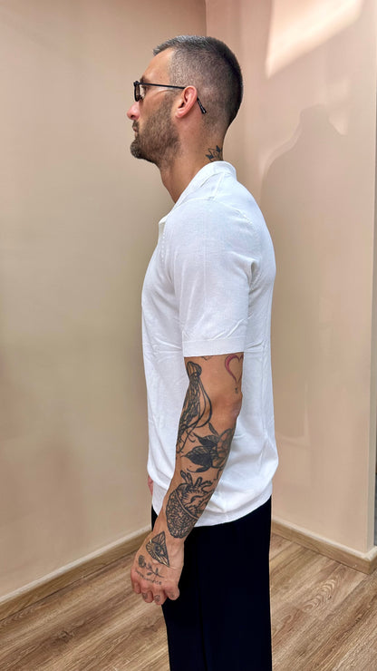 Polo basic white