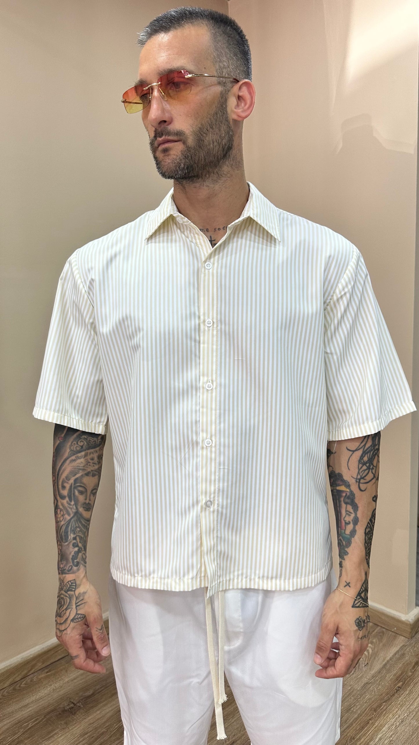 Camicia a righe
