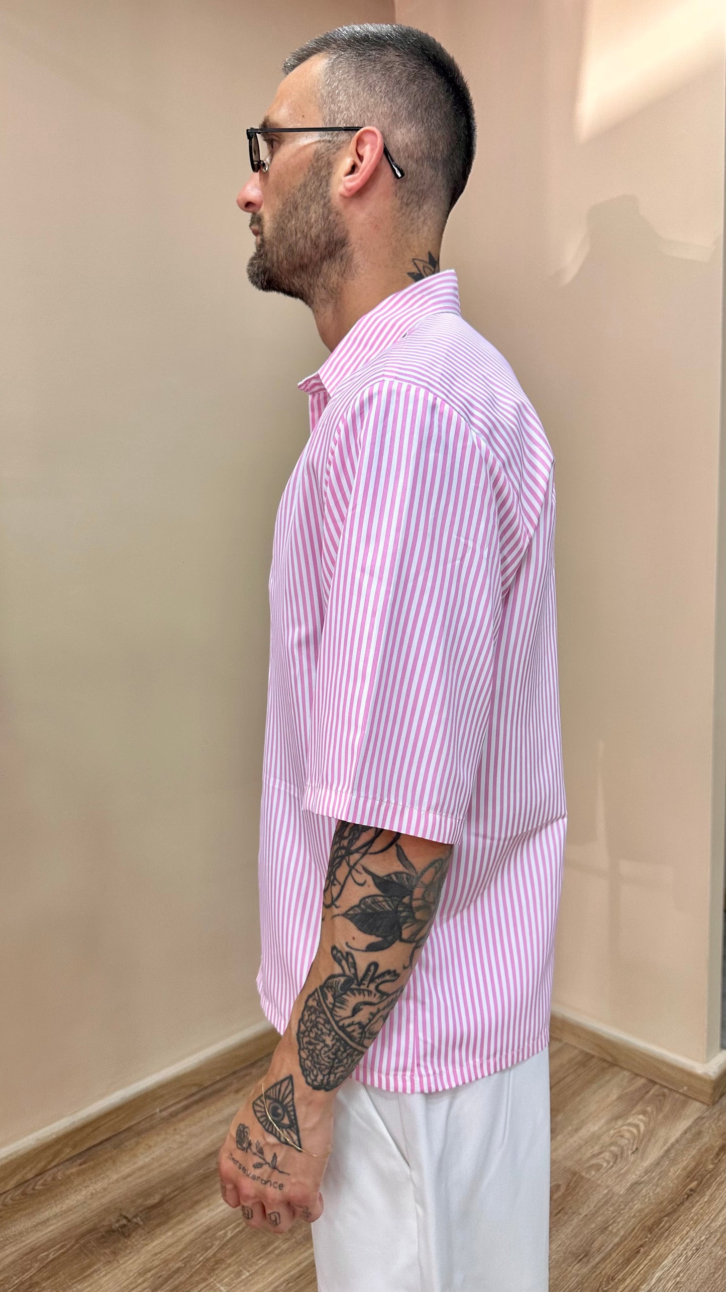 Camicia a righe