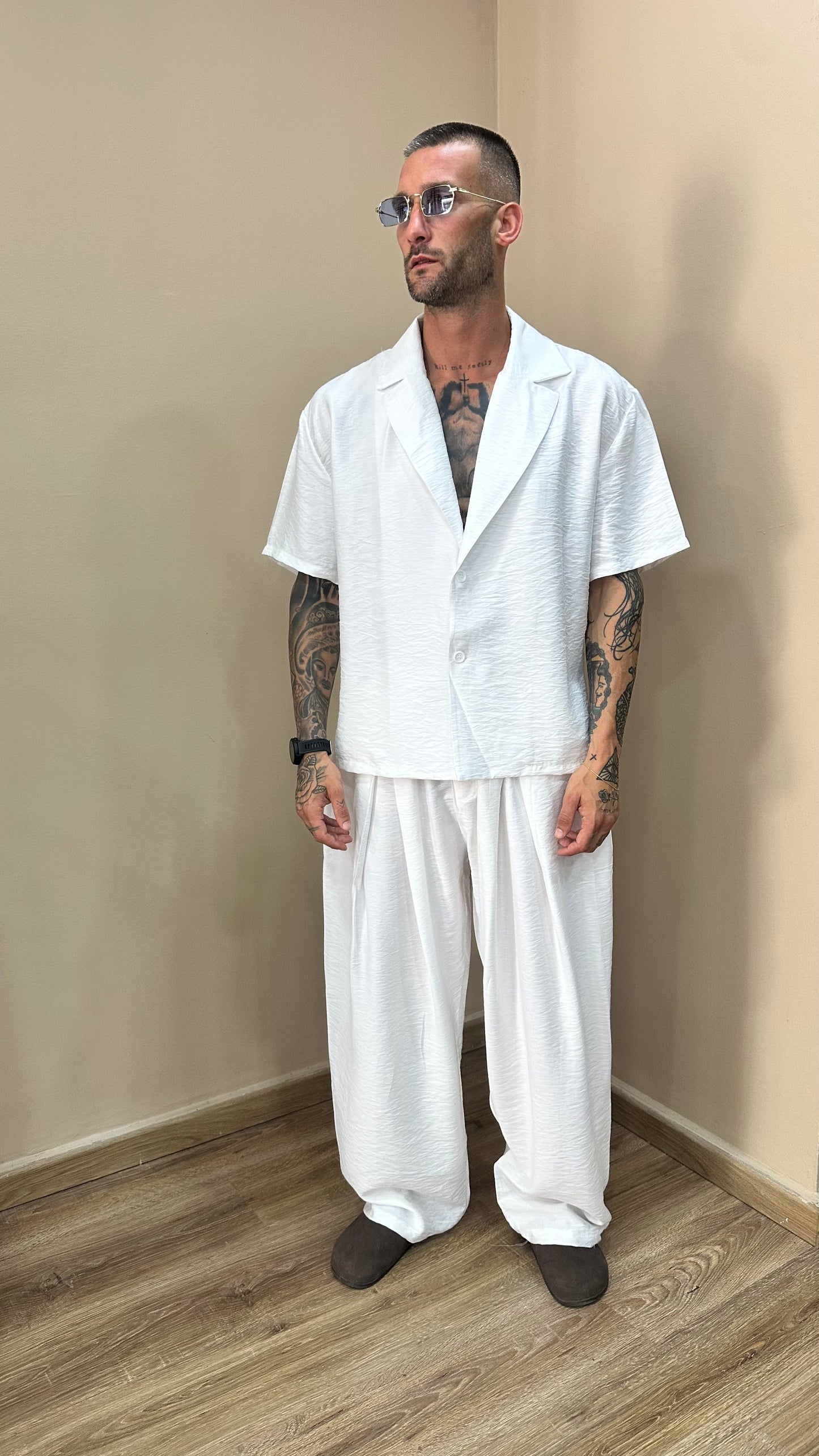 Coordinato full white