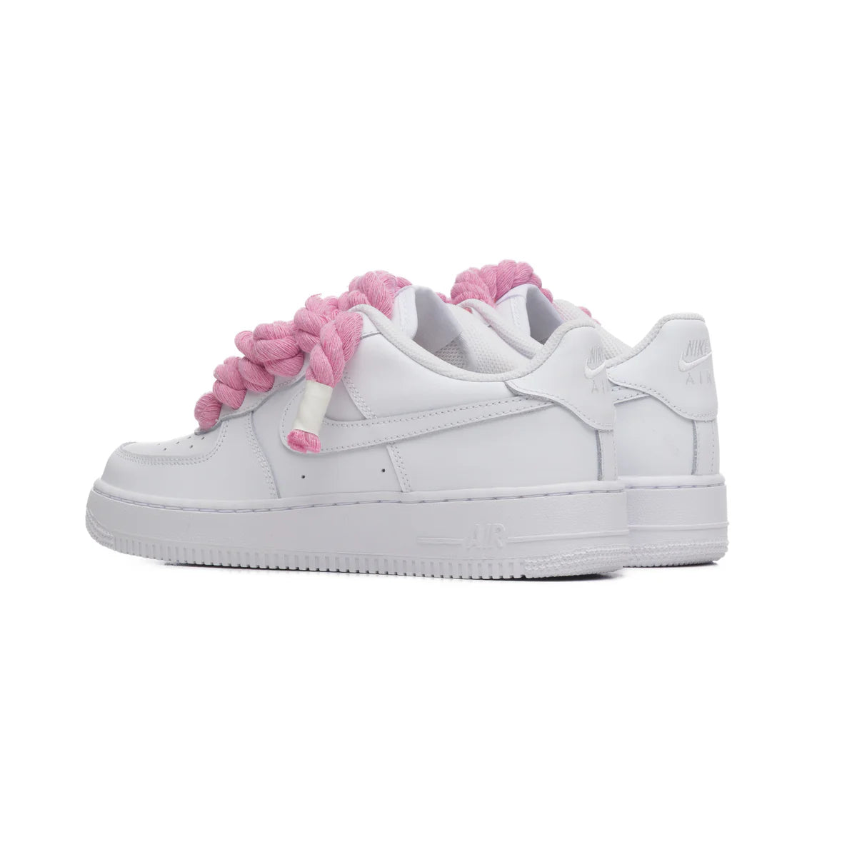 Air Force 1 Custom rope laces pink