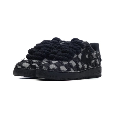 Air Force 1 Custom Denim Black