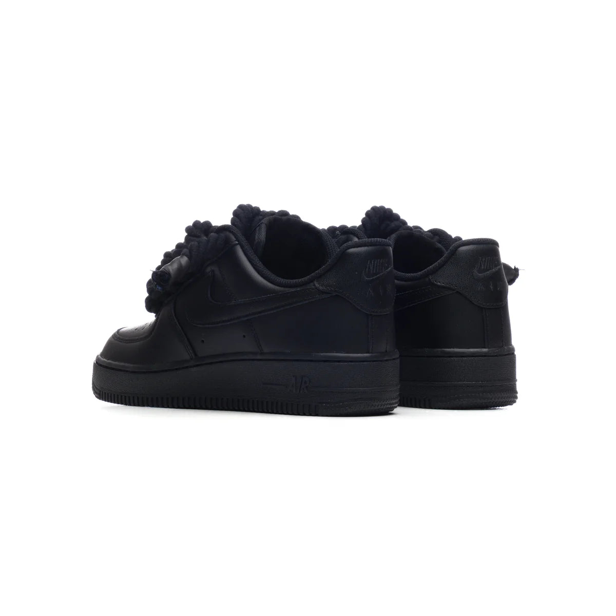 Air Force 1 custom Rope Laces Black