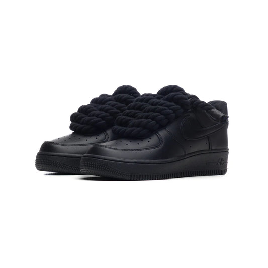 Air Force 1 custom Rope Laces Black