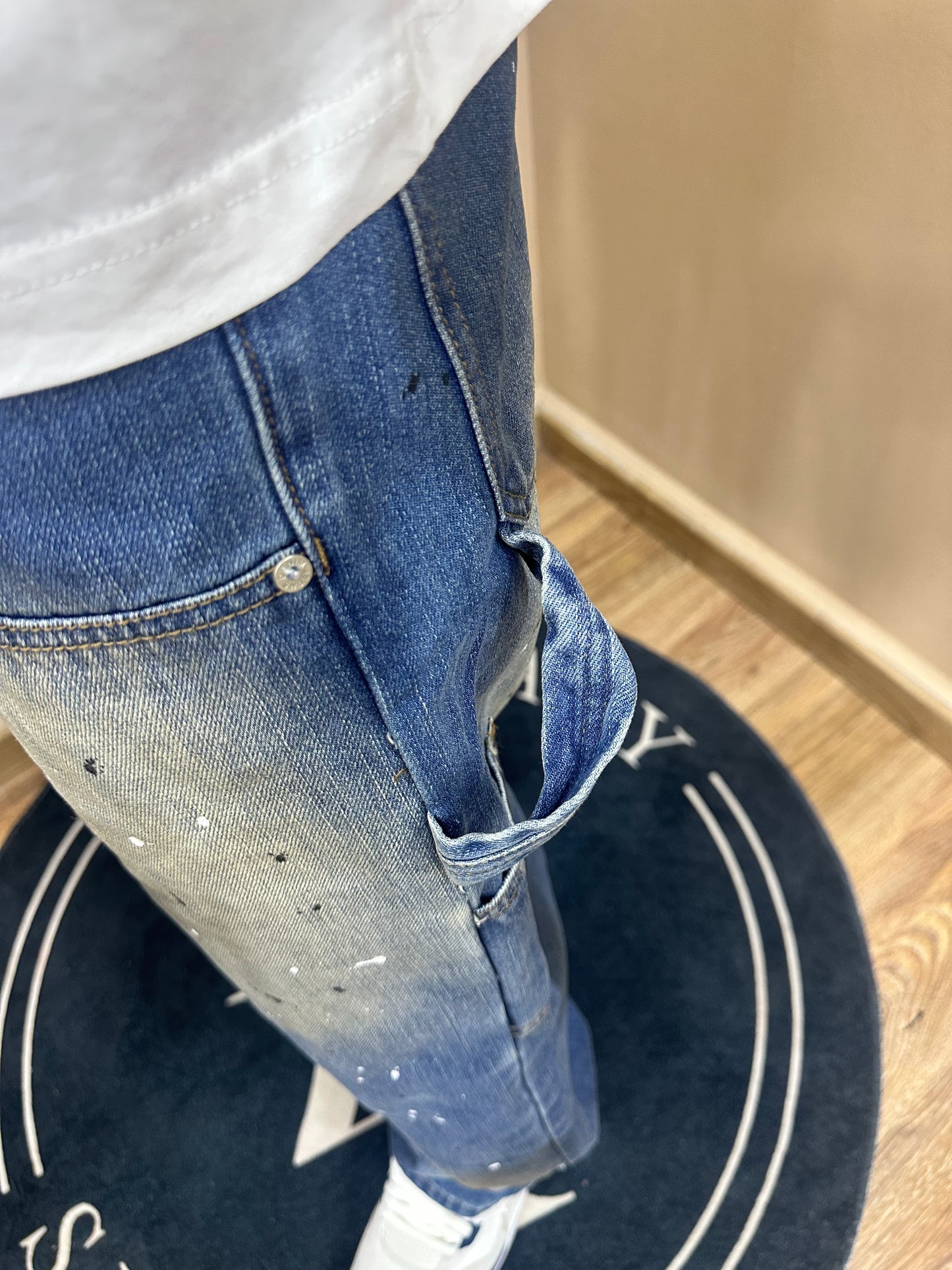 Jeans baggy sketch