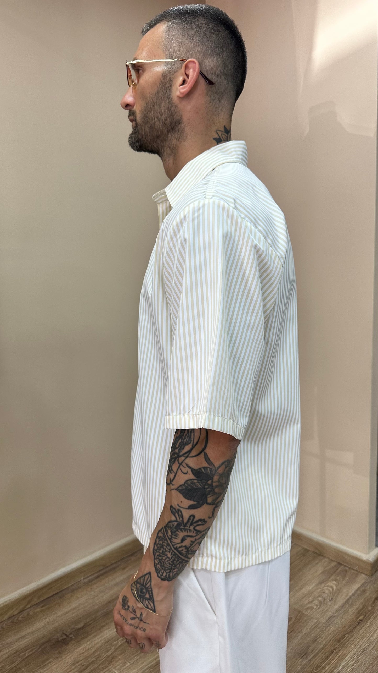 Camicia a righe