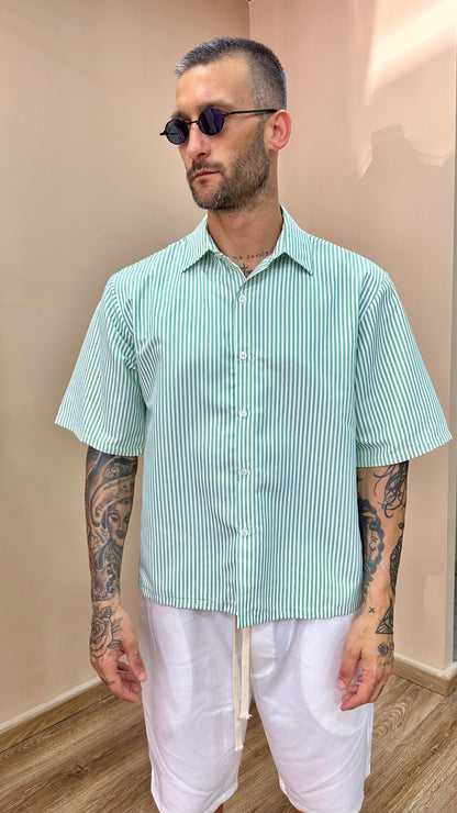 Camicia a righe
