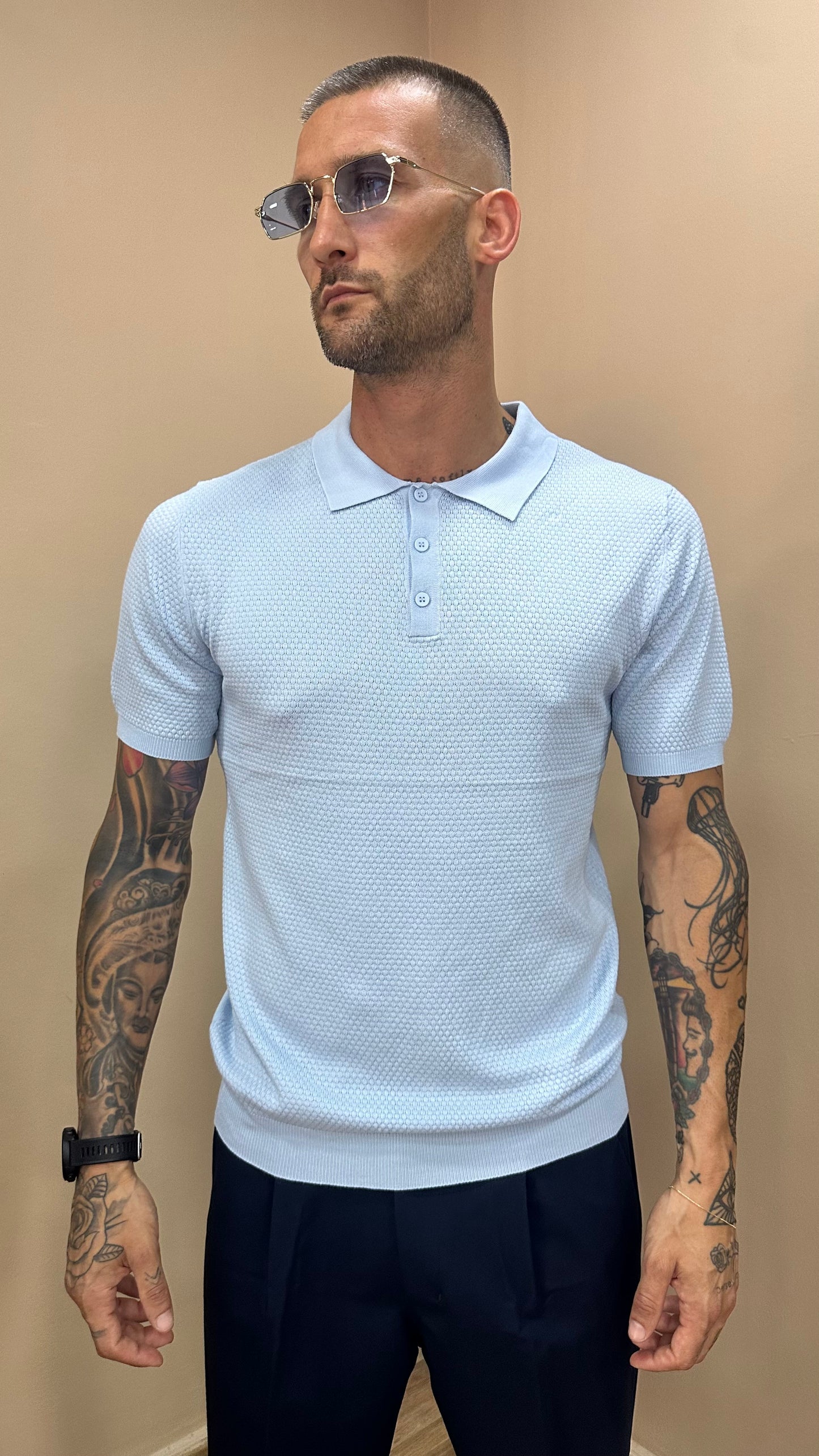 Polo nido d’ape Sky